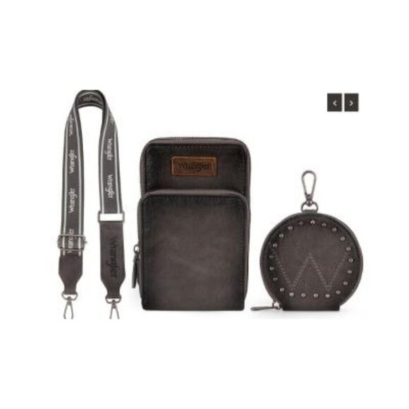 COPY - Wrangler Crossbody Cell Phone Purse 3 PC - Picture 6 of 9